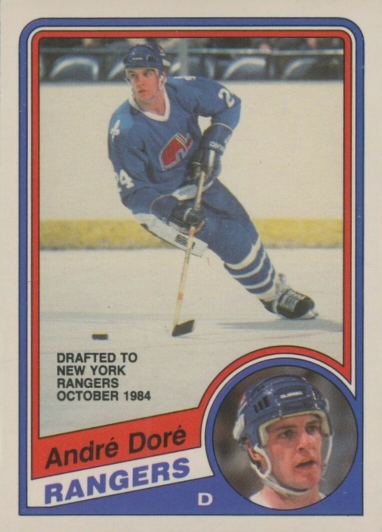 1984 O-Pee-Chee Andre Dore #279 Hockey Card