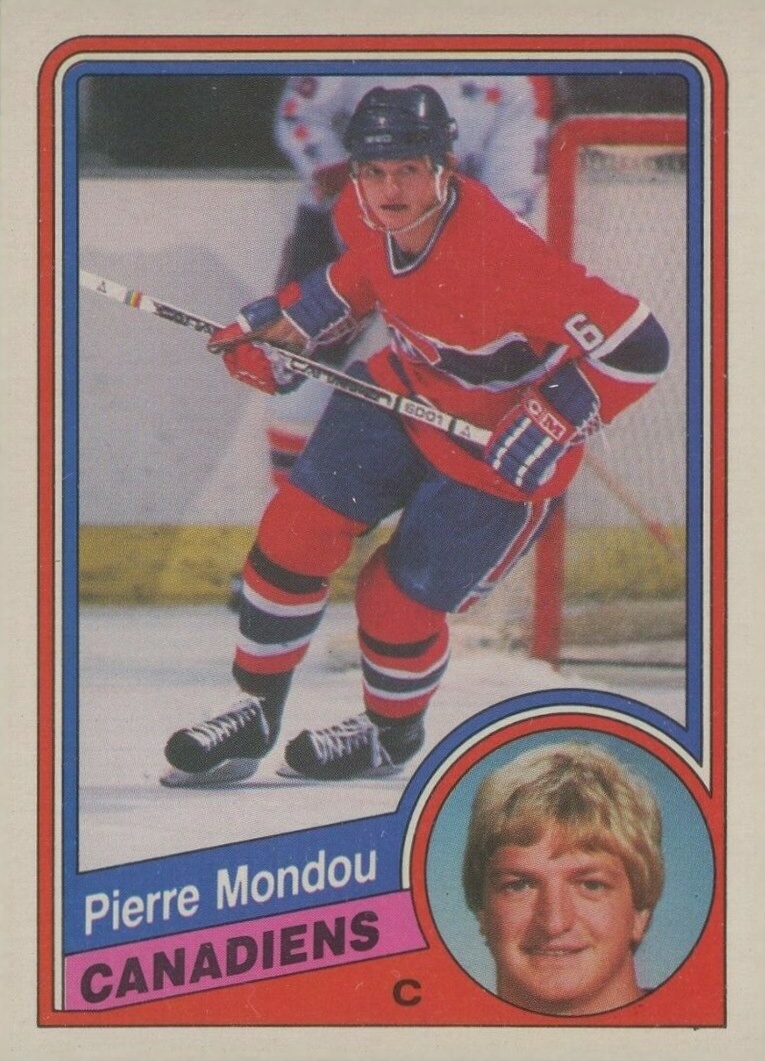 1984 O-Pee-Chee Pierre Mondou #266 Hockey Card