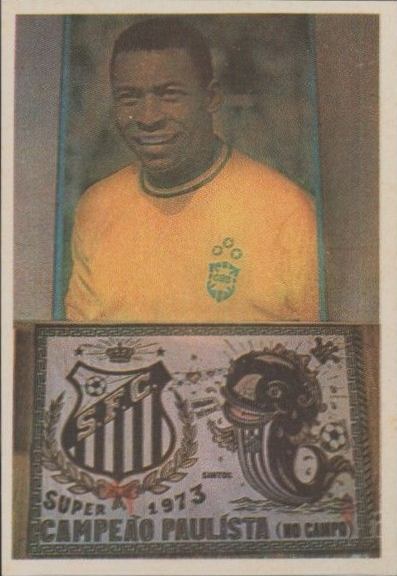 1973 Panini Glorias E Trofeus De Pele Pele #215 Soccer Card
