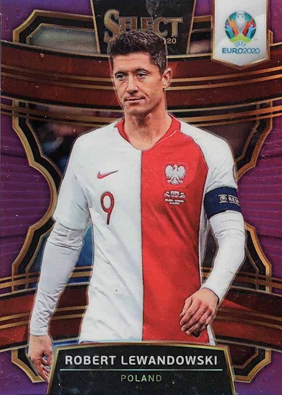 2020 Panini Select UEFA Euro Robert Lewandowski #23 Soccer Card