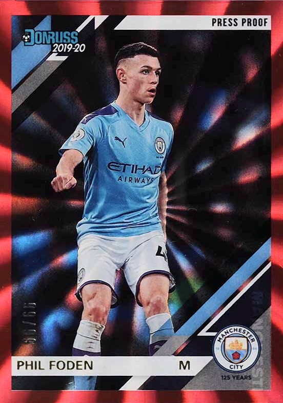 2019 Panini Chronicles Phil Foden #101 Soccer Card