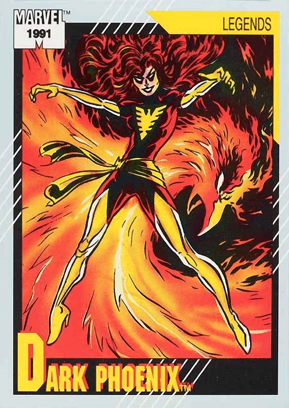 1991 Marvel Universe Dark Phoenix #144 Non-Sports Card