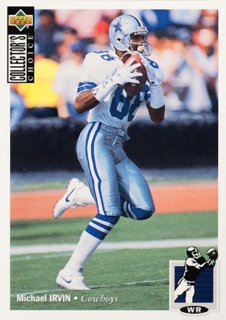 1994 Collector's Choice Michael Irvin #307 Football Card