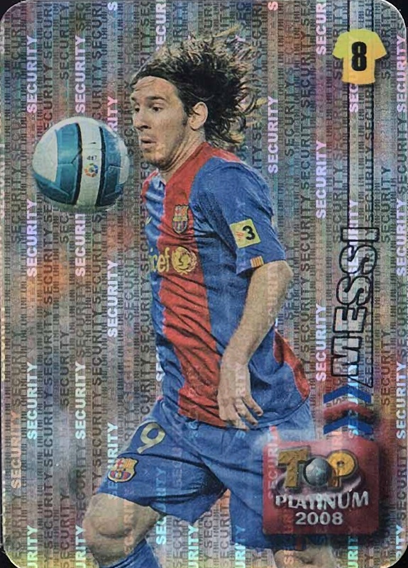 2007 Mundi Cromo Las Fichas de La Liga Lionel Messi #758 Soccer Card
