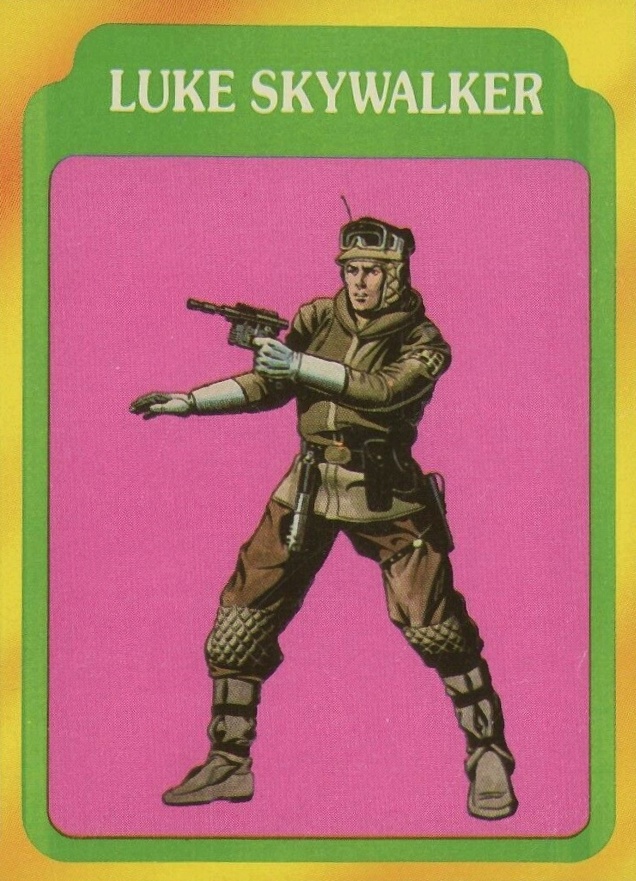 1980 Star Wars OPC Empire Strikes Back Luke Skywalker #268 Non-Sports Card