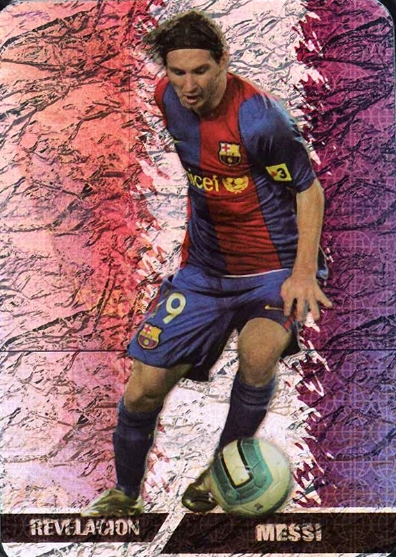 2007 Mundi Cromo Las Fichas de La Liga Lionel Messi #542 Soccer Card