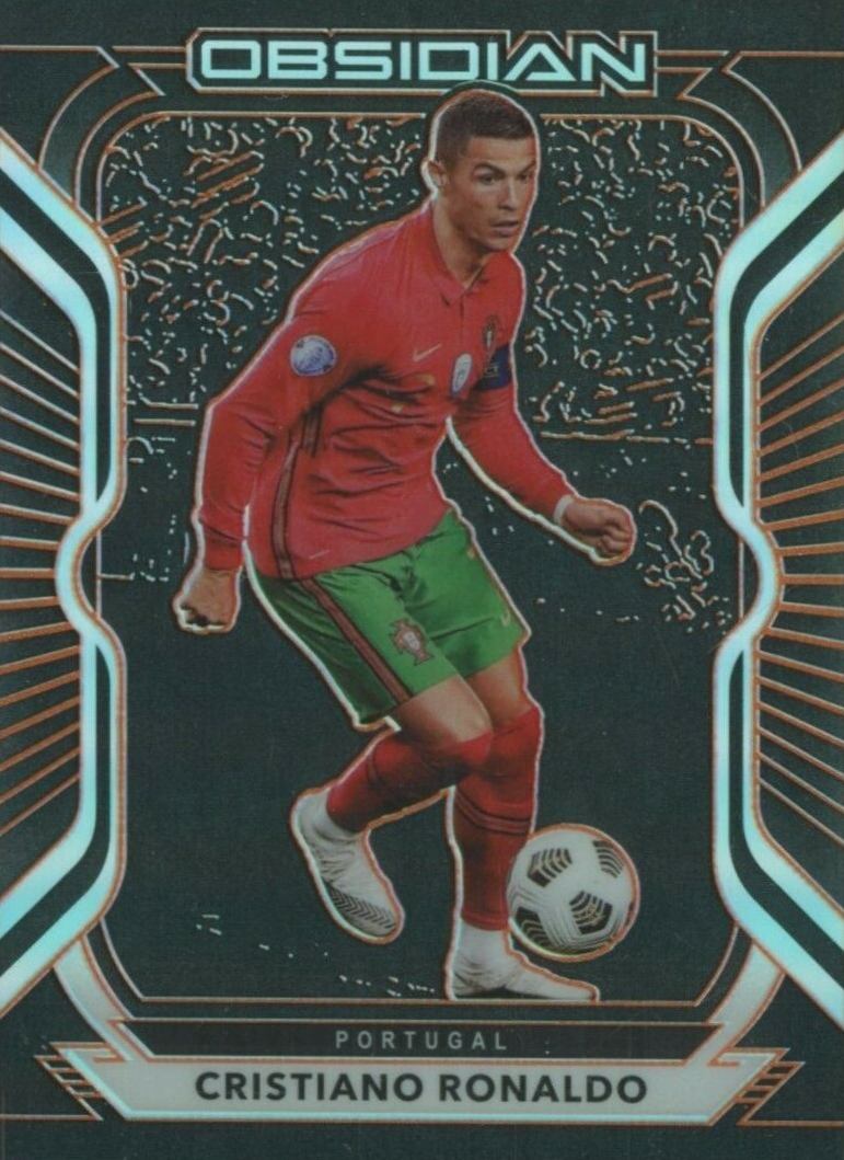 2020 Panini Obsidian Cristiano Ronaldo #2 Soccer Card