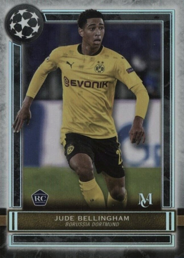 2020 Topps Museum Collection UCL Jude Bellingham #54 Soccer Card