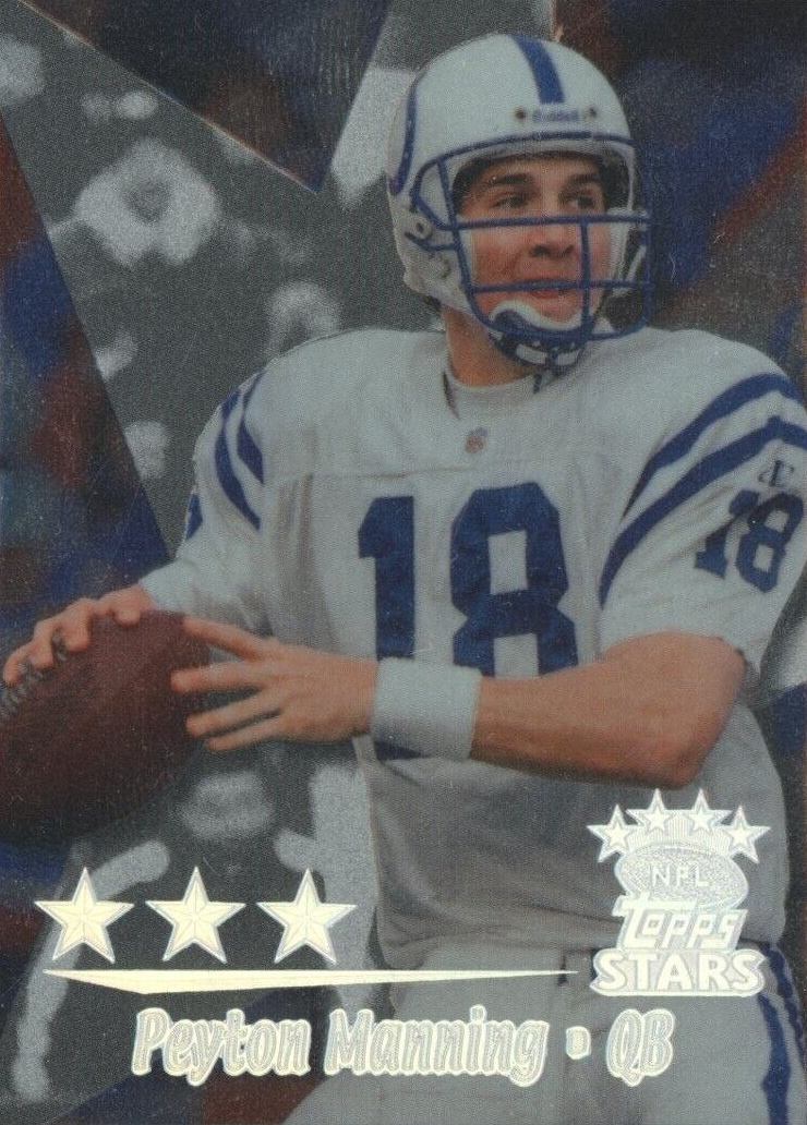 1999 Topps Stars Starcards Peyton Manning #23 Football Card