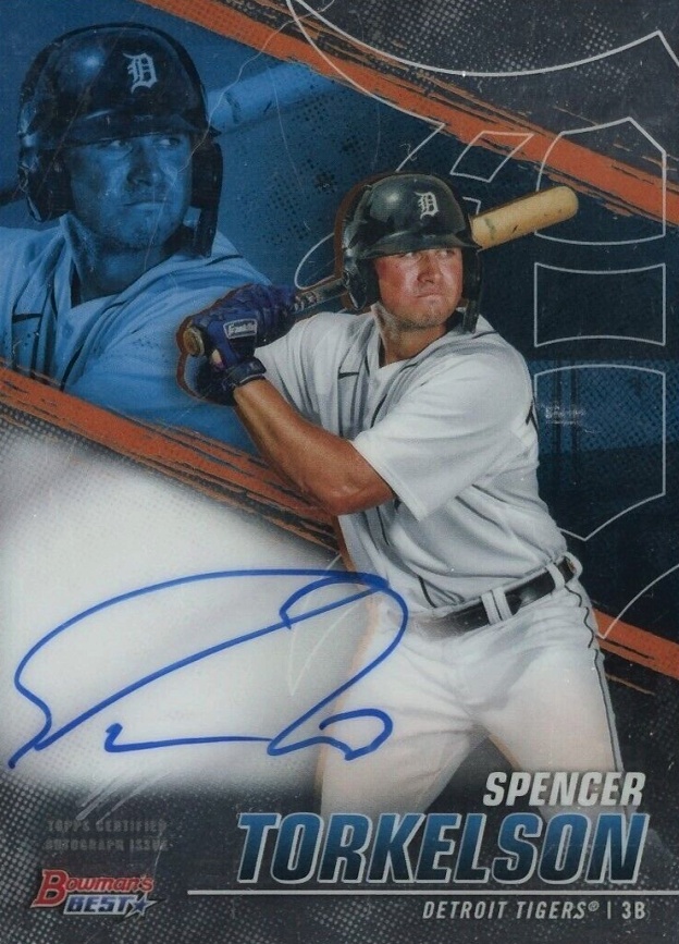 2021 Bowman's Best of 2021 Autographs Spencer Torkelson #B21ST Baseball Card