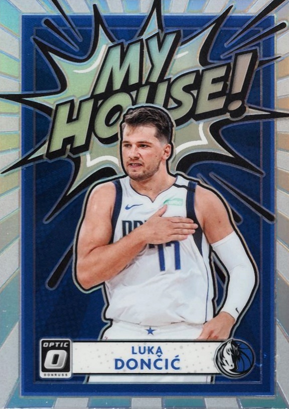 2020 Panini Donruss Optic My House! Luka Doncic #13 Basketball Card