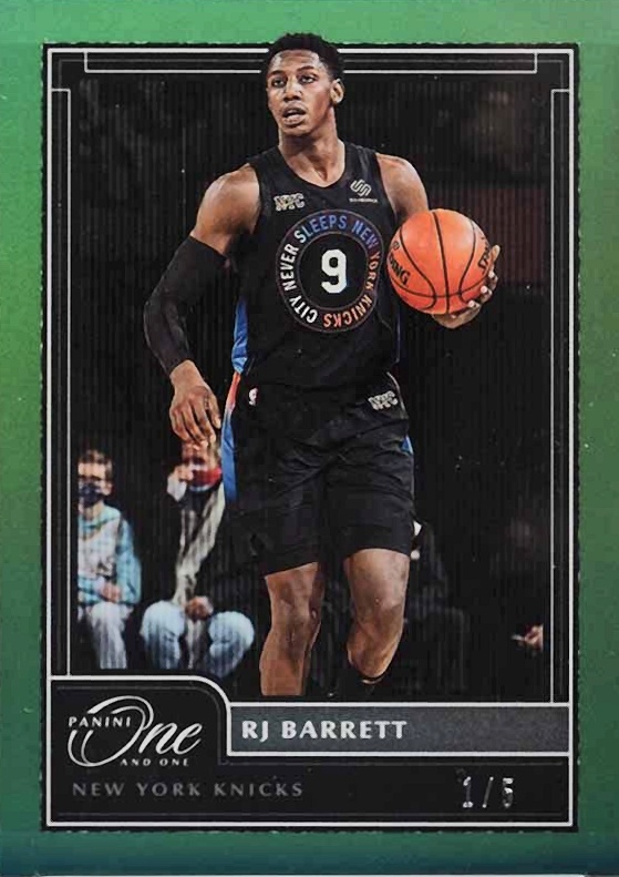 2020 Panini One and One RJ Barrett #12 Basketball Card