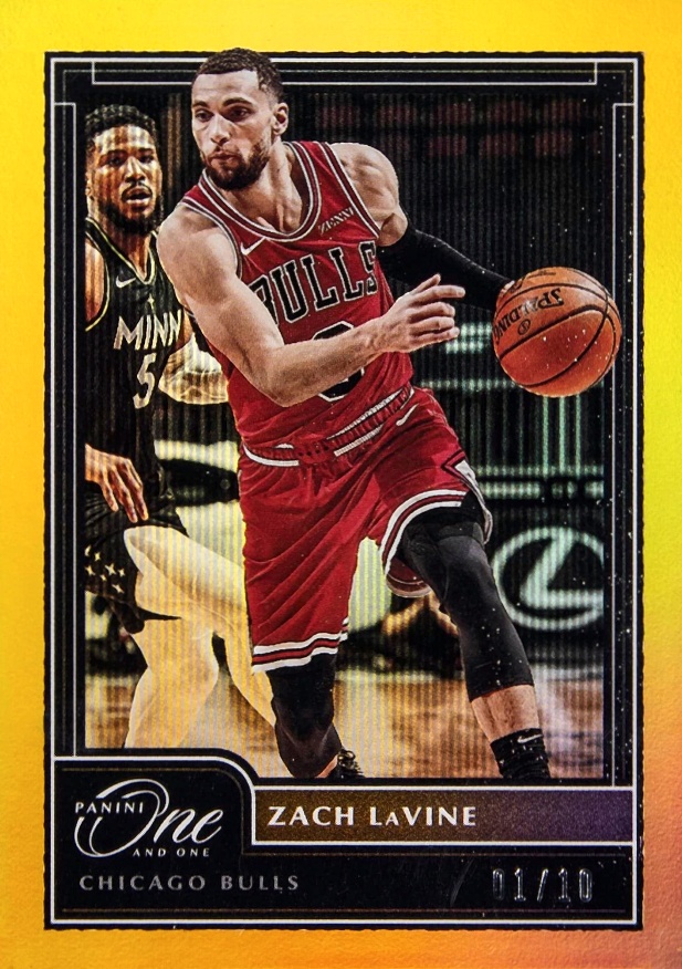2020 Panini One and One Zach LaVine #63 Basketball Card