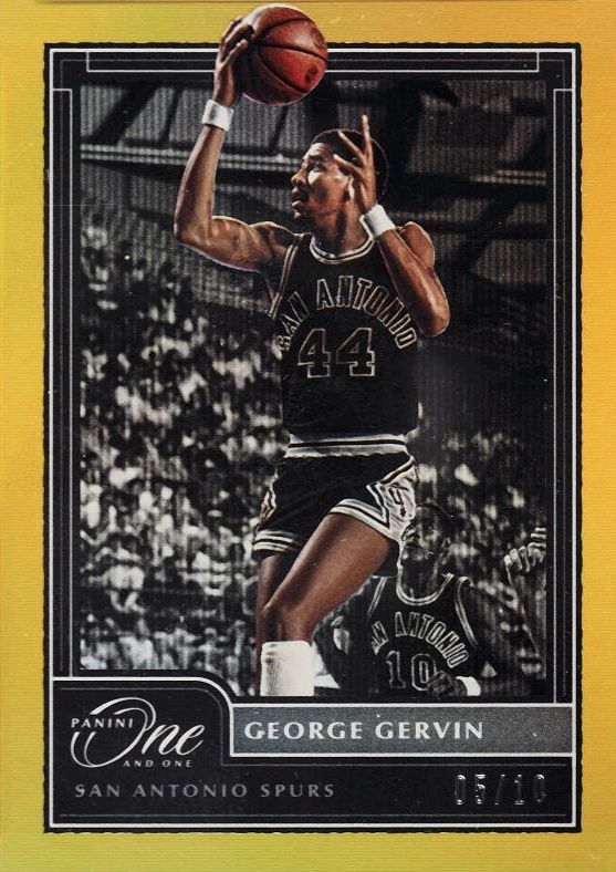 2020 Panini One and One George Gervin #164 Basketball Card