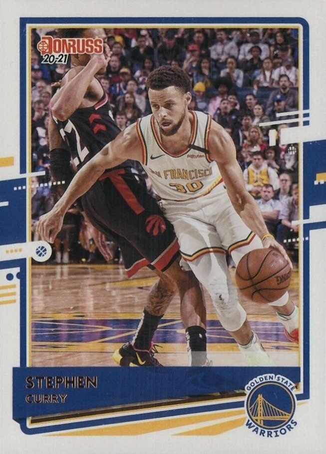 2020 Panini Donruss Stephen Curry #41 Basketball Card