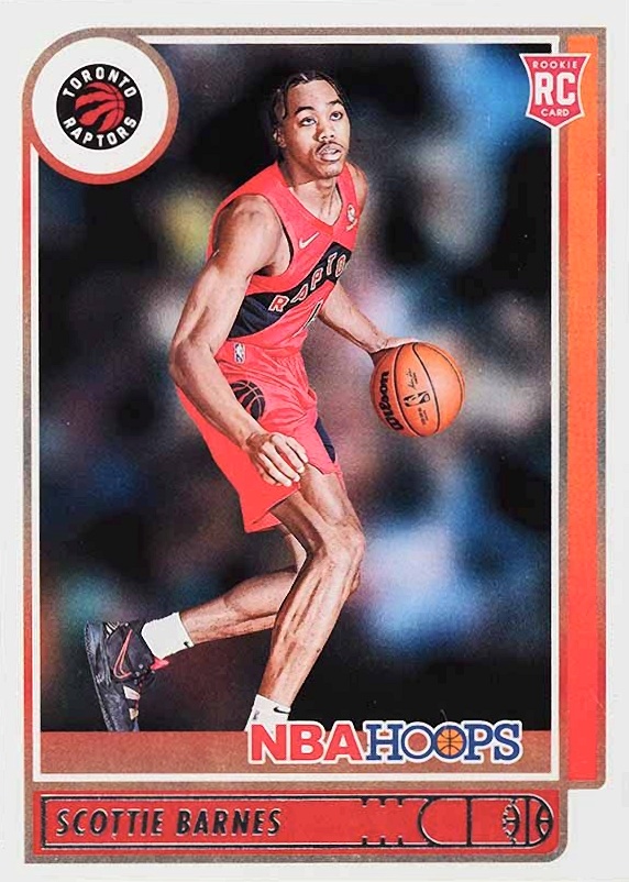 2021 Panini NBA Hoops Scottie Barnes #227 Basketball Card