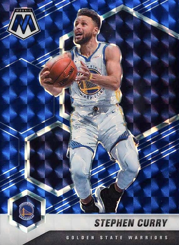 2020  Panini Mosaic Stephen Curry #175 Basketball Card