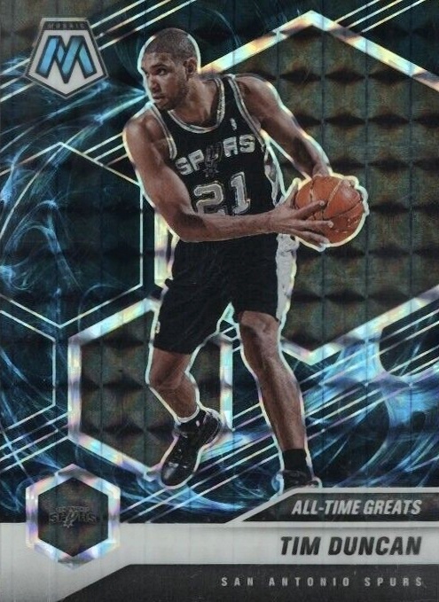2020  Panini Mosaic Tim Duncan #289 Basketball Card
