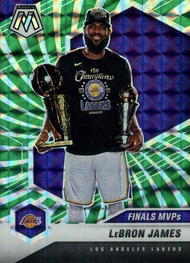 2020  Panini Mosaic LeBron James #297 Basketball Card