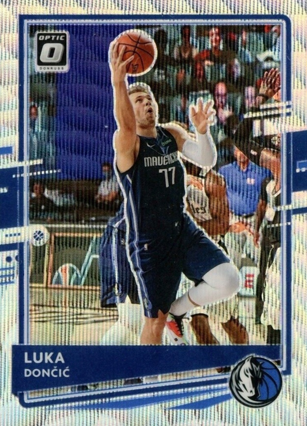 2020 Panini Donruss Optic Luka Doncic #86 Basketball Card