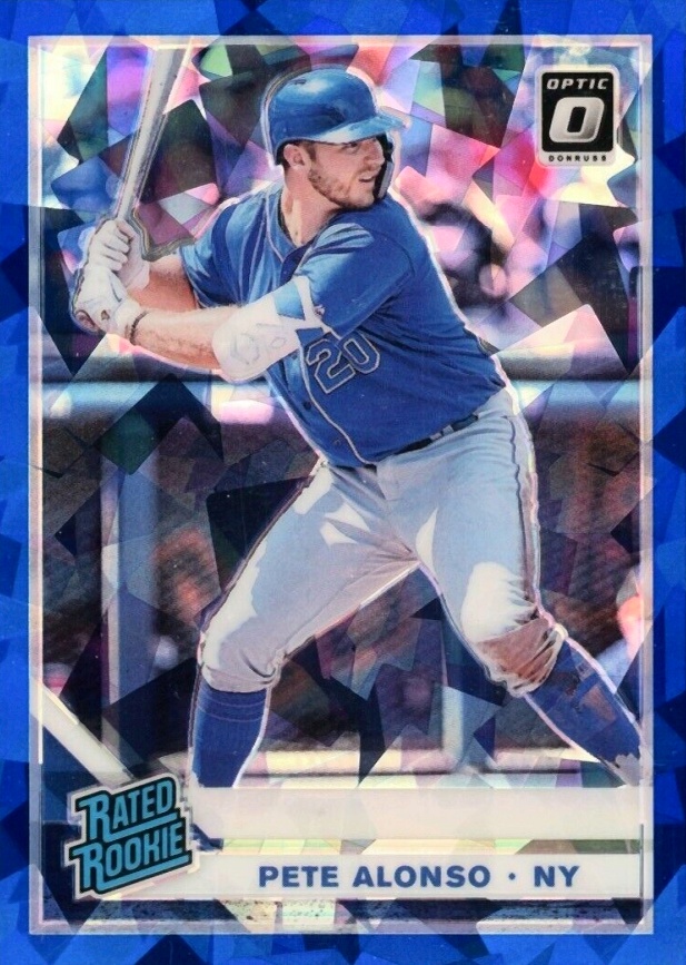 2019 Panini Donruss Optic Pete Alonso #82 Baseball Card