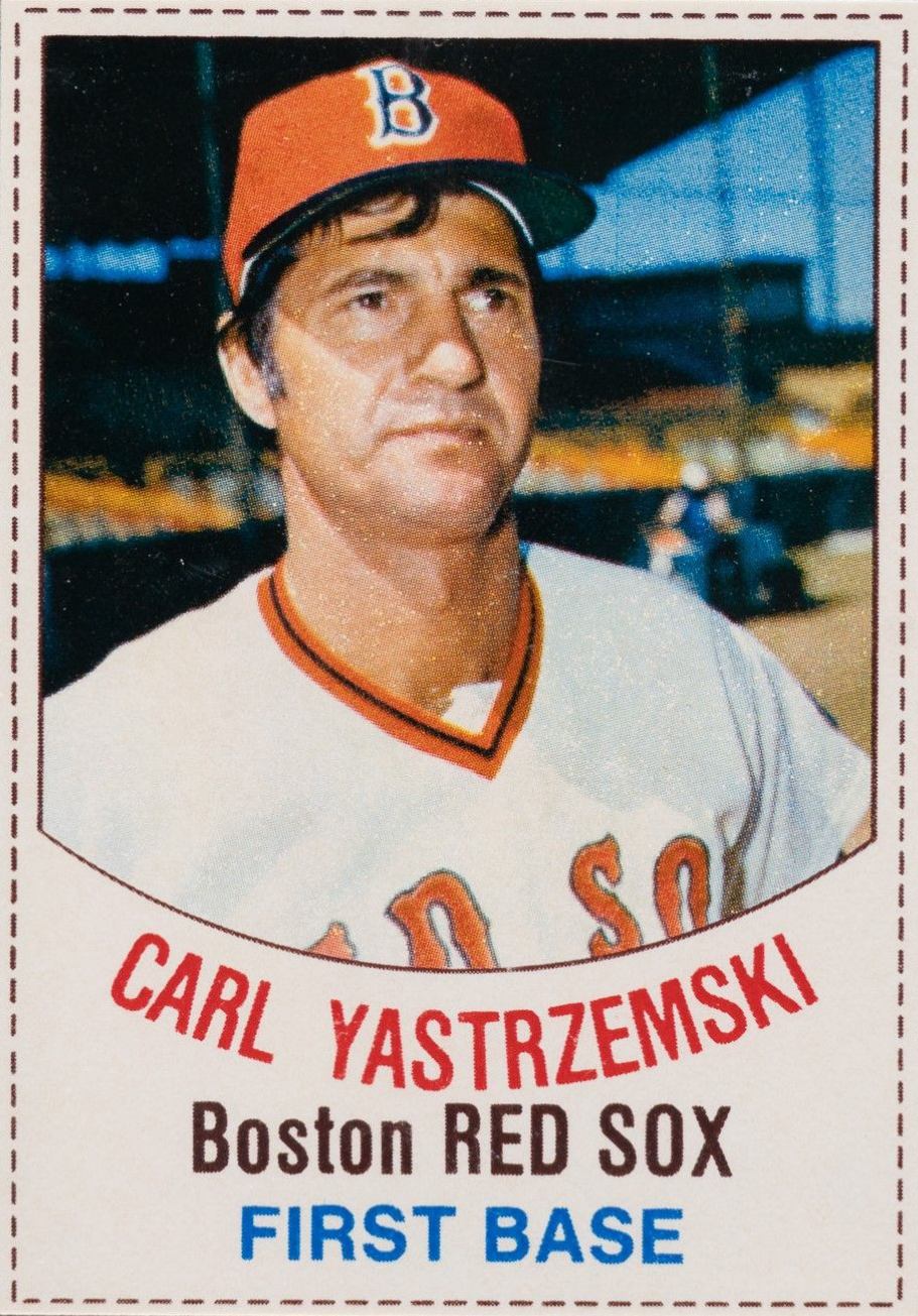 1977 Hostess Twinkies Hand Cut Carl Yastrzemski #4 Baseball Card