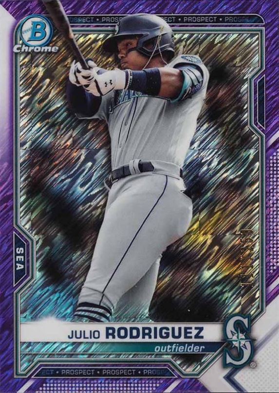 2021 Bowman Chrome Prospects Julio Rodriguez #BCP231 Baseball Card
