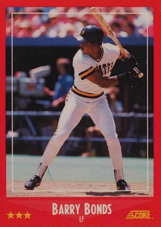 1988 Score Glossy Barry Bonds #265 Baseball Card