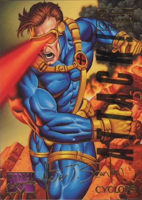 1995 Marvel Masterpieces Cyclops #24 Non-Sports Card