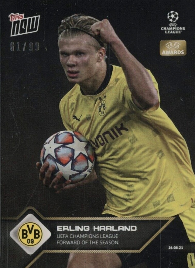 2021 Topps Now UEFA Champions League Soccer Card Set - VCP Price Guide