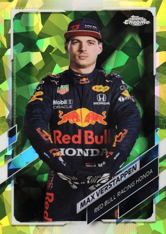 2021  Topps Chrome Formula 1 Sapphire Edition Max Verstappen #3 Other Sports Card