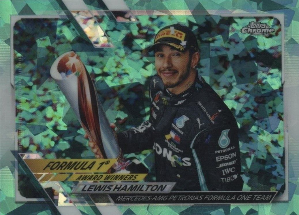 2021  Topps Chrome Formula 1 Sapphire Edition Lewis Hamilton #171 Other Sports Card