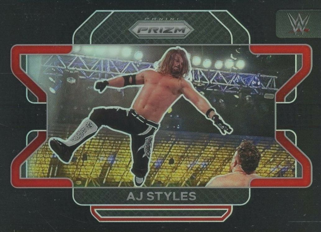 2022 Panini Prizm WWE AJ Styles #7 Other Sports Card