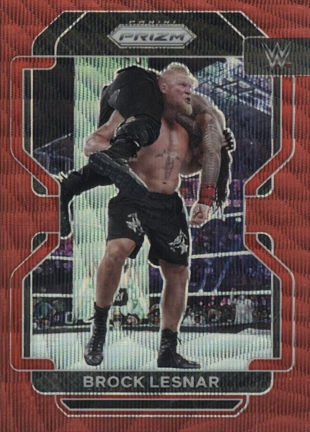 2022 Panini Prizm WWE Brock Lesnar #135 Other Sports Card
