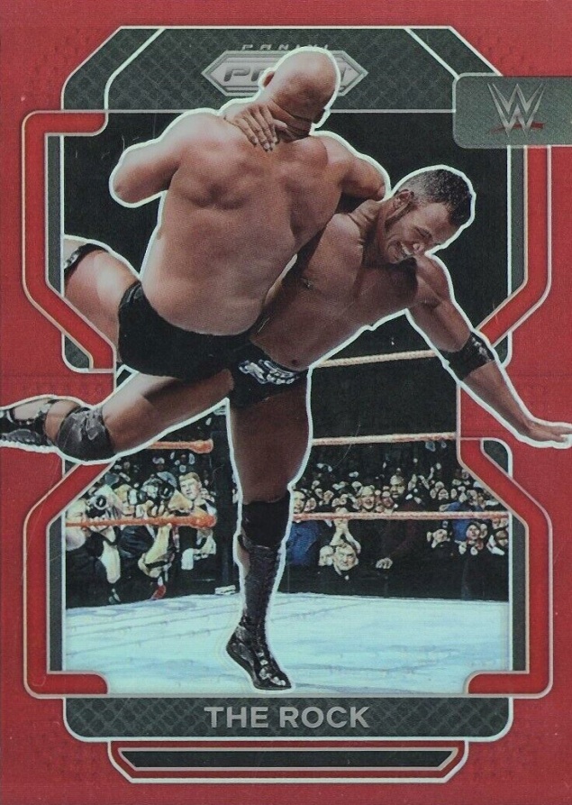 2022 Panini Prizm WWE Dwayne Johnson #191 Other Sports Card