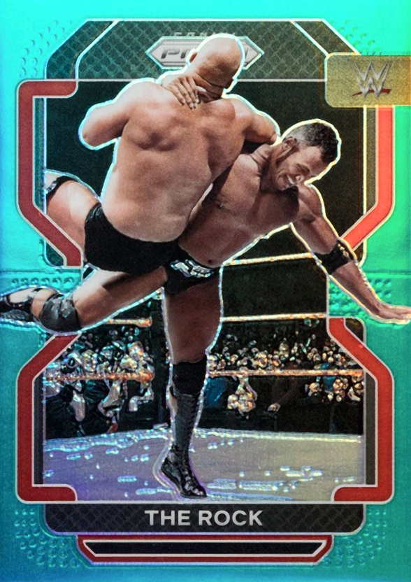 2022 Panini Prizm WWE Dwayne Johnson #191 Other Sports Card