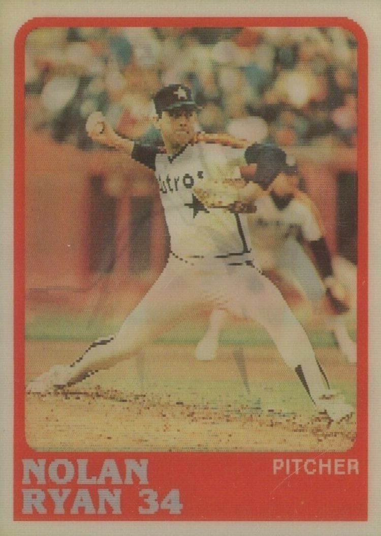 1988 Sportflics Nolan Ryan #39 Baseball Card