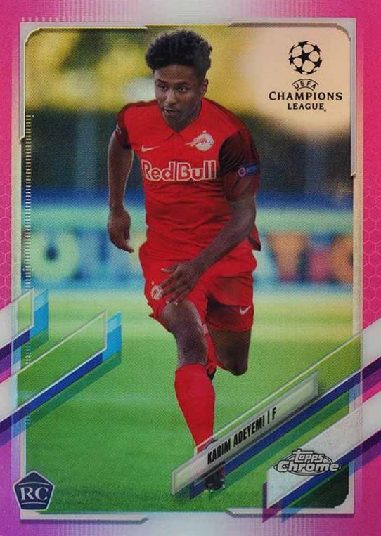 2020 Topps Chrome UEFA Champions League Karim Adeyemi #99 Soccer Card