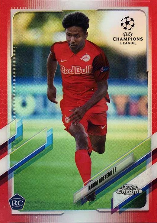 2020 Topps Chrome UEFA Champions League Karim Adeyemi #99 Soccer Card