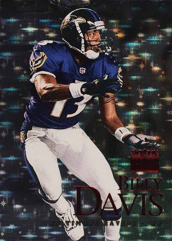 1999 Skybox Premium Billy Davis #19 Football Card