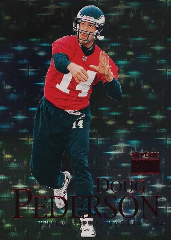 1999 Skybox Premium Doug Pederson #110 Football Card