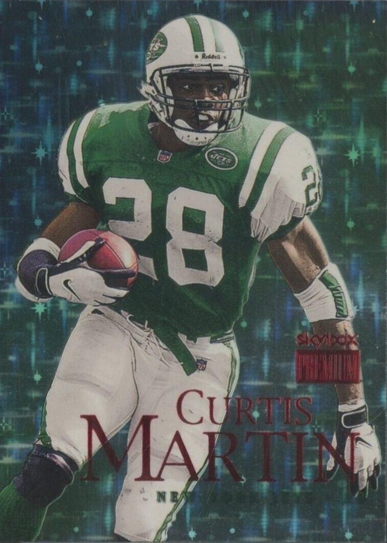 1999 Skybox Premium Curtis Martin #206 Football Card