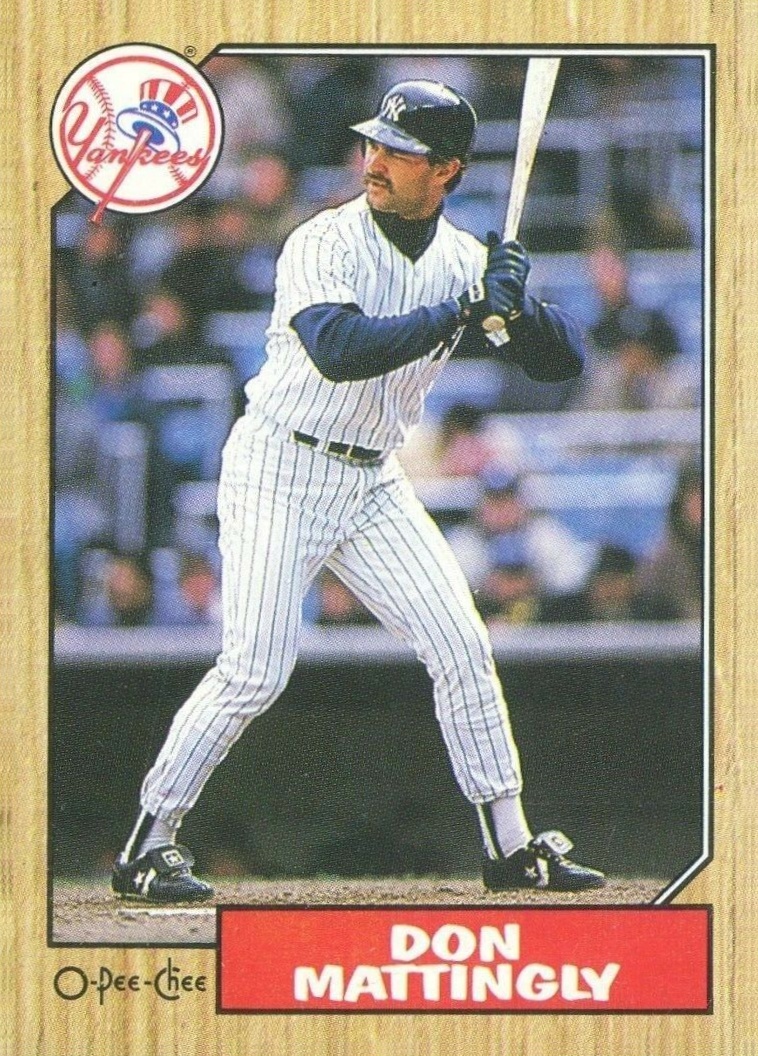 1987 O-Pee-Chee Don Mattingly #229 Baseball Card