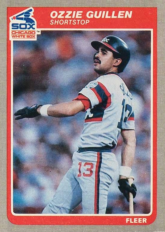 1985 Fleer Update Ozzie Guillen #U-48 Baseball Card