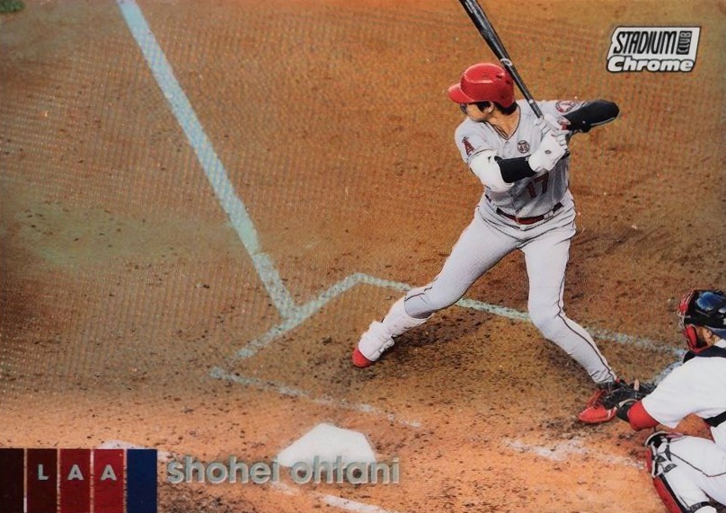 2020 Stadium Club Chrome Shohei Ohtani #145 Baseball Card