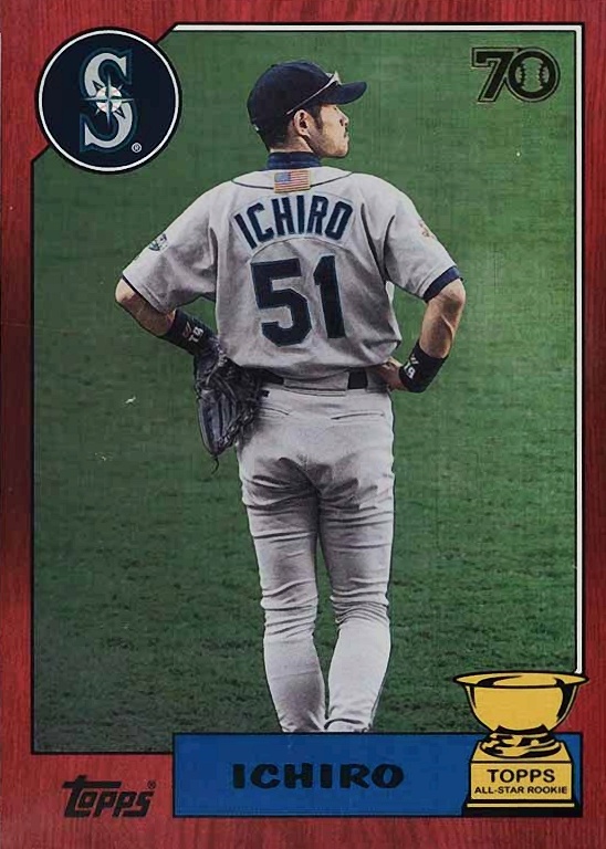 2021 Topps All-Star Rookie Cup Ichiro #18 Baseball Card