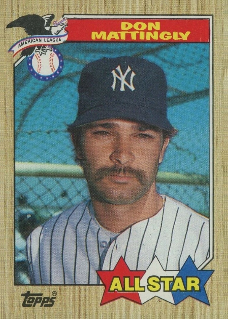 1987 Topps Don Mattingly #606 Baseball Card