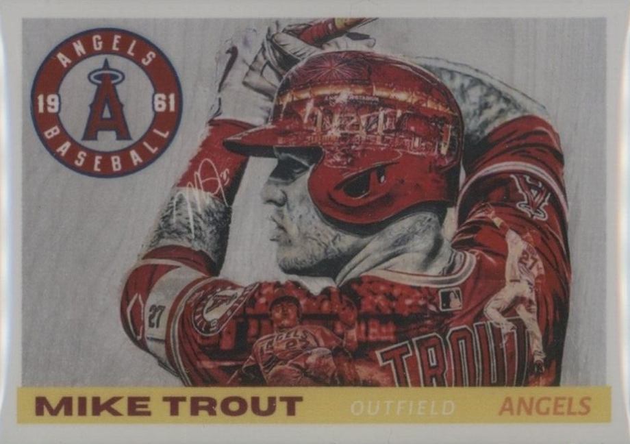 2021 Topps PROJECT70 Mike Trout #159 Baseball Card