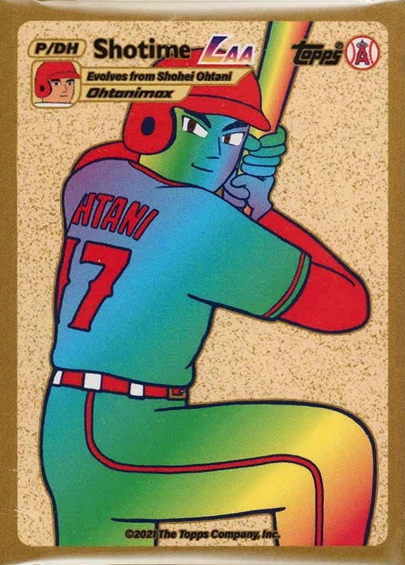 2021 Topps PROJECT70 Shohei Ohtani #547 Baseball Card