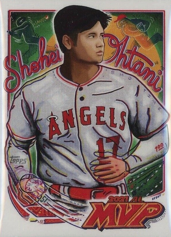 2021 Topps PROJECT70 Shohei Ohtani #722 Baseball Card